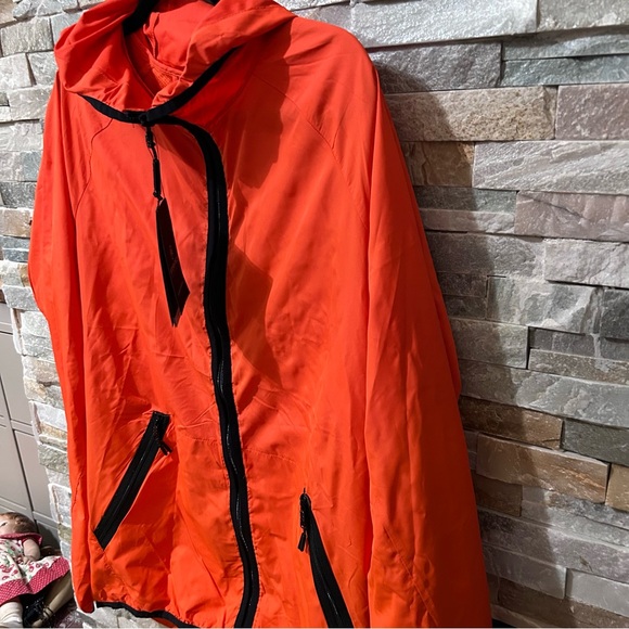 Stormtech Performance Ozone Hooded Shell Orange 33816 TMX-1 Mens Large Jacket - Picture 2 of 7